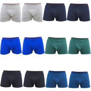Mens Boxers 12 Pack Soft Stretch Cotton Underwear