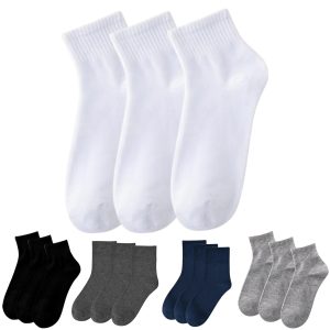 Mens Ankle Socks 3 Pack